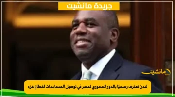 لندن تعترف رسميًا بالدور المحوري لمصر في توصيل المساعدات لقطاع غزة 1